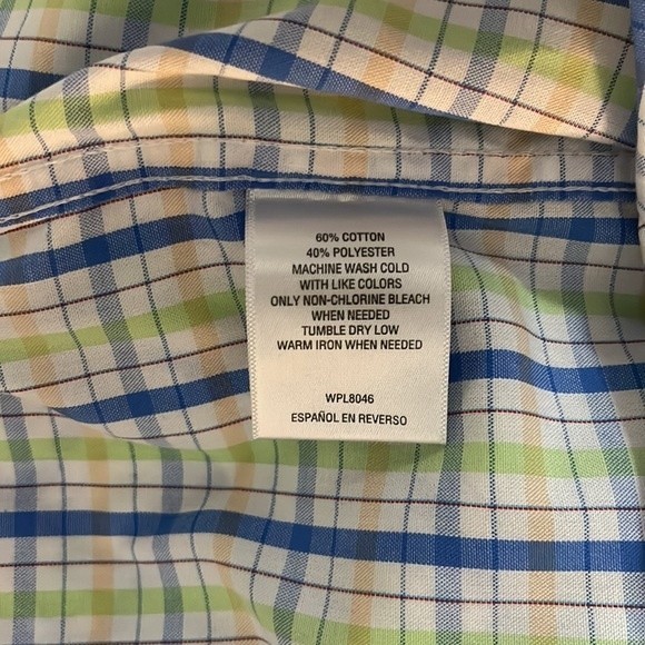 Club Room men’s dress shirt button down - Picture 7 of 9